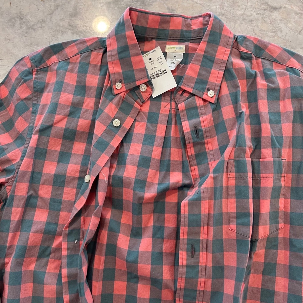 J Crew / Crew Cuts Boys Dress Shirt